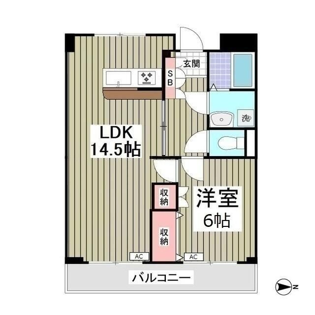 プライムヒルガーデンの間取り