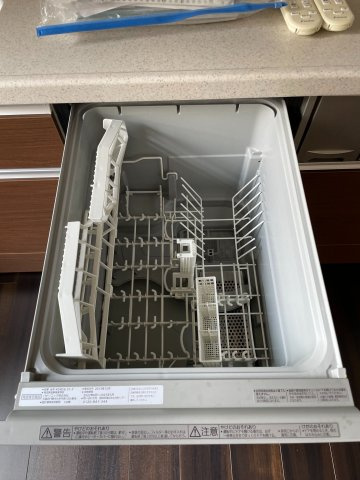 地下鉄烏丸線・東西線『烏丸御池』駅まで徒歩２分◆リビング床暖房完備◆１ＤＫ◆イーグルコート烏丸御池のキッチン|食器洗浄乾燥機