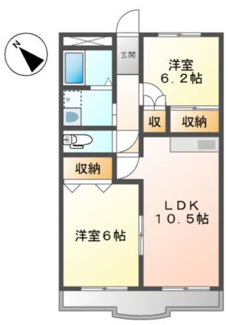 【間取り】 | カームルーラル | 間取り図