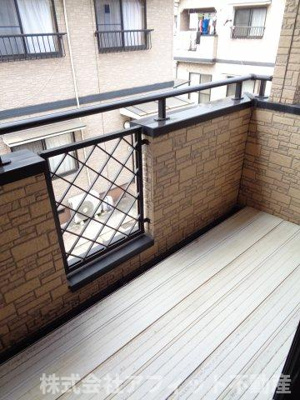 【バルコニー】 | 桑田住宅Ⅱ | 南西向き