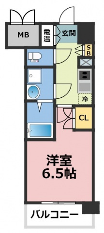 CASSIA高井田NorthCourtの間取り