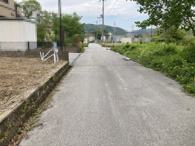 【前面道路含む現地写真】 | 米原市杉澤　土地