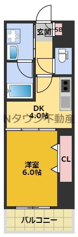 【間取り】 | さくらHills NISHIKI Platinum Residence | 間取りです。