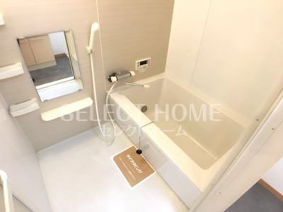 【浴室】 | 野本ハイツ駅西 | 同型タイプお風呂で日々の疲れを落としましょう