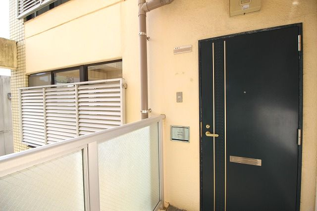 コーポハリマヤⅠの玄関|毎日通る玄関はこちらです