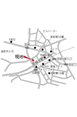 【地図】 | BLESS宮崎台 ブレス宮崎台