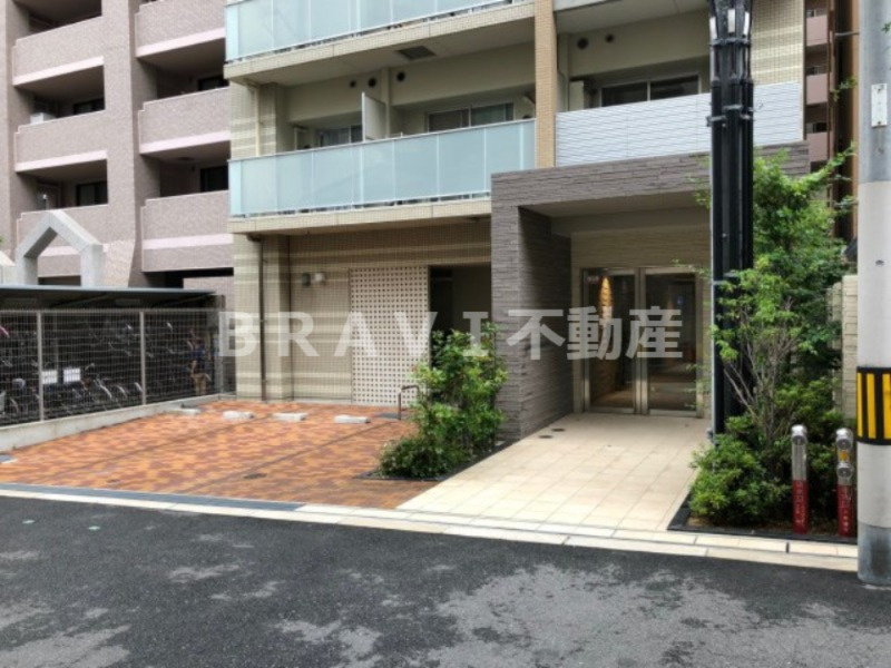 アーバネックス谷町Ⅱ　BRAVI不動産の外観パース|外観パースです