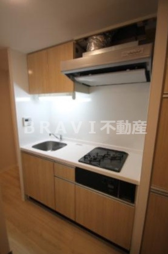 アーバネックス谷町Ⅱ　BRAVI不動産のキッチン|お料理しやすいキッチンです