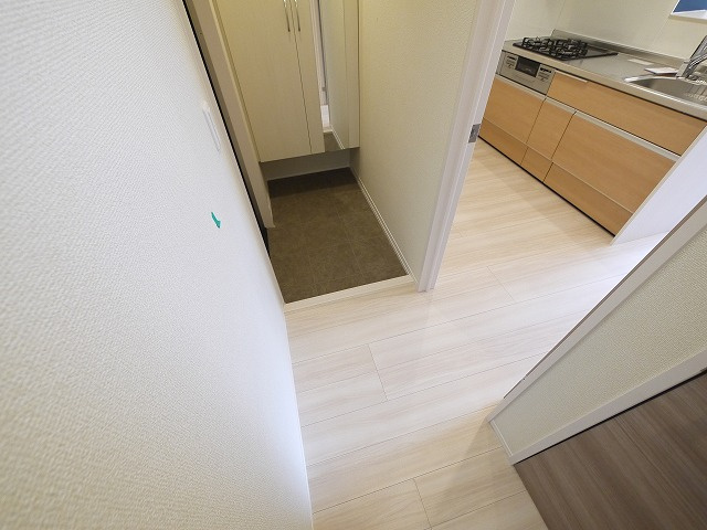 グランデSGの玄関|明るい玄関です