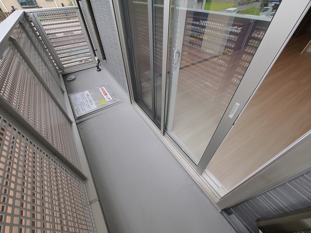 グランデSGのバルコニー|落ち着いた時間を過ごせるバルコニーです