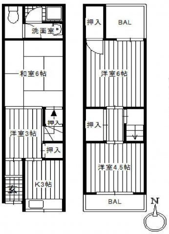旭区高殿３丁目　テラスハウスの画像