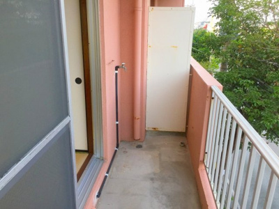 【バルコニー】 | 島アパート | ※退去前の為、写真と現状が異なる場合がございます