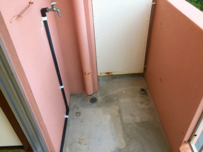 【バルコニー】 | 島アパート | ※退去前の為、写真と現状が異なる場合がございます