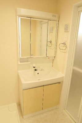 【洗面所】 | 仮称）那珂5丁目マンション | 洗髪洗面化粧台（イメージ）