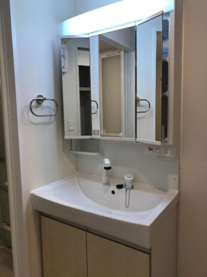 【洗面所】 | 仮称）那珂5丁目マンション | 洗髪洗面化粧台（イメージ）