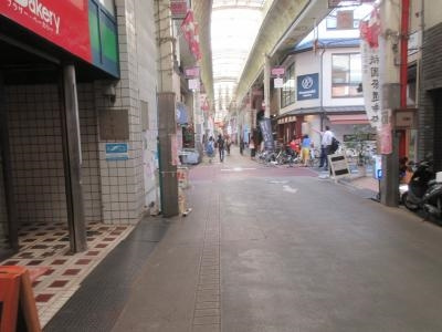 キャッスルサイド21の周辺|前面道路