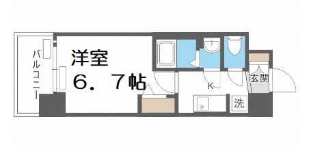 【間取り】 | プレサンス塚本ミッドマーク