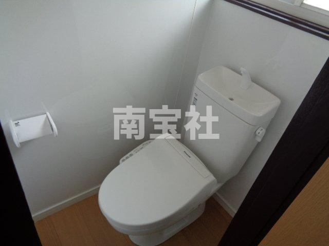 【トイレ】 | 温水洗浄便座ついてます