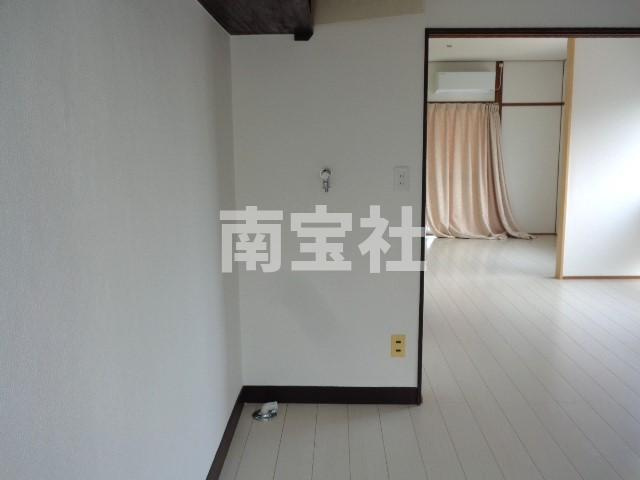 【設備】 | 室内洗濯機置き場です