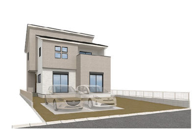 【外観パース】 | 高崎市菅谷町新築住宅　19期②