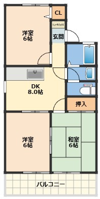 【間取り】 | ヴィーブルYOKOTE