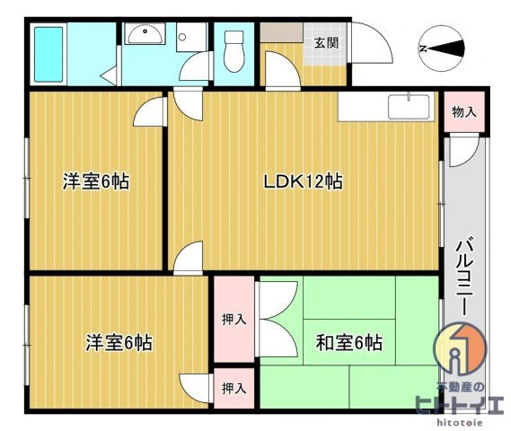 ファインコートの間取り
