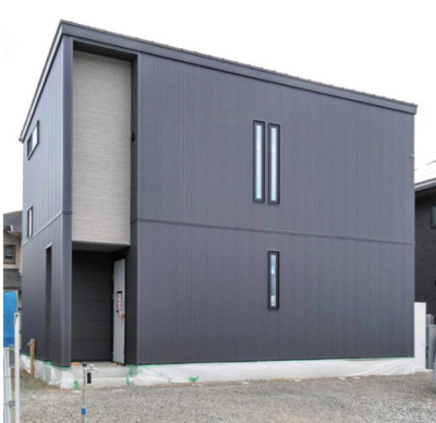 【外観】 | 新築戸建　甲府市和戸町A | 物件の外観です！シンプルなデザインです♪