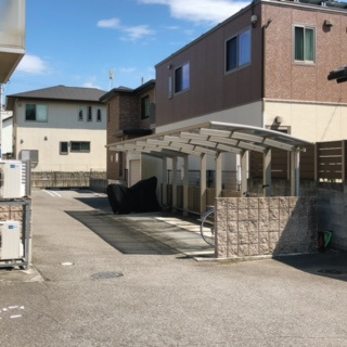 セジュール上ノ山Ⅱのその他共用部分|駐輪場もあります