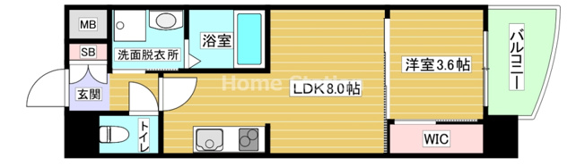【間取り】 | セレニテ福島アリア