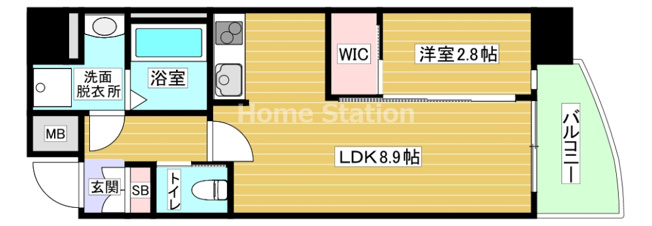 【間取り】 | セレニテ福島アリア