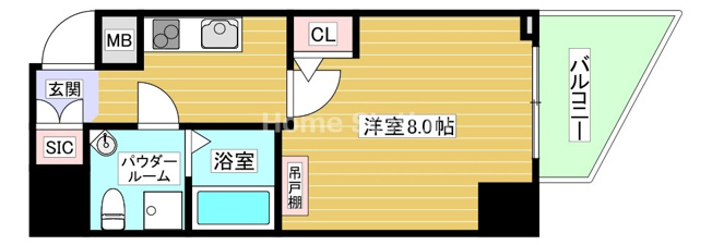 【間取り】 | セレニテ福島アリア