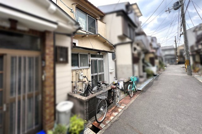【前面道路含む現地写真】 | 宇治市宇治蔭山　中古テラスハウス　オーナーチェンジ物件