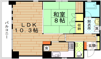 カーサ葵の間取り