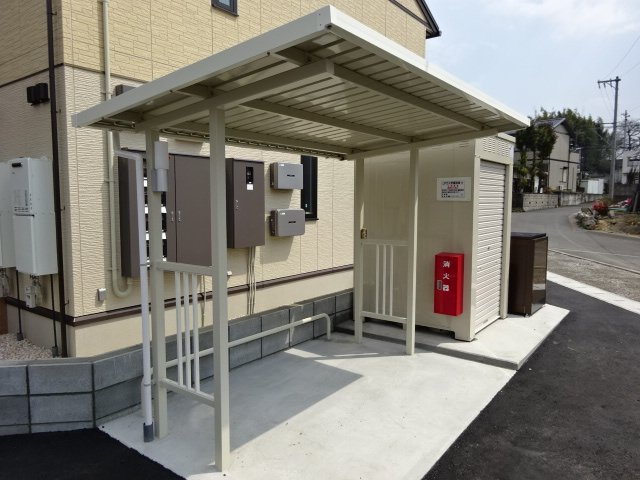 倉敷市福島のアパートのその他共用部分|駐輪場