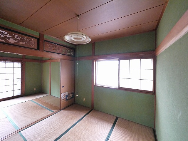 東九条町貸家の和室|きれいな和室です