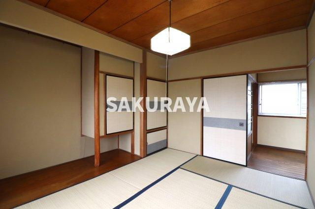 川島方貸家の和室|2022年撮影。現況と異なる場合がございます。