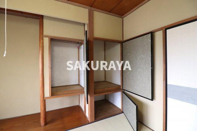 川島方貸家の収納|2022年撮影。現況と異なる場合がございます。