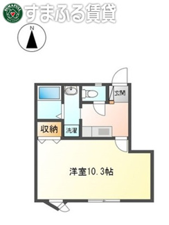 【間取り】 | ヴィレッジゆたかⅣ　岡崎市竜泉寺町
