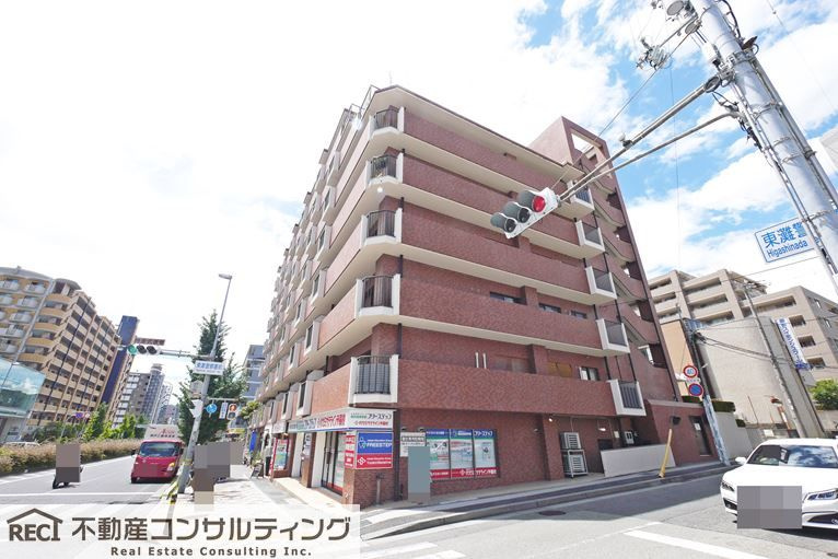 サニーハイツ御影の外観|南向き