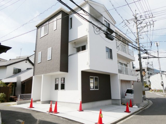 廿日市市地御前3丁目　新築一戸建ての外観|オール電化・エコキュートの省エネ住宅