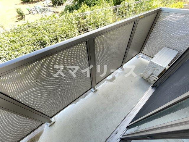 クレール流山おおたかの森のバルコニー