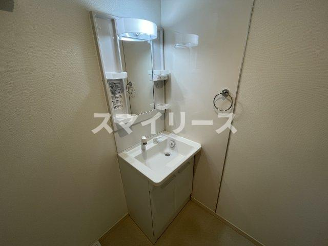 クレール流山おおたかの森の独立洗面台