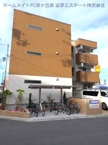 フジパレス石津川駅北Ⅰ番館の外観