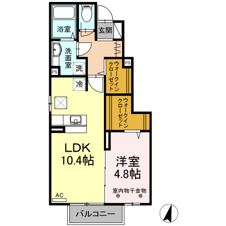 【間取り】 | メゾンアンソレイエ竜王 | 『メゾンアンソレイエ』