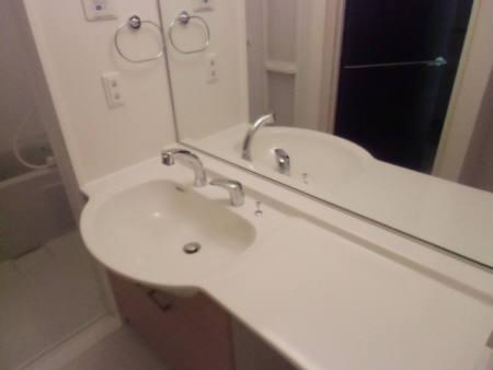 【洗面所】 | メゾンアンソレイエ竜王 | 『メゾンアンソレイエ』反転イメージ