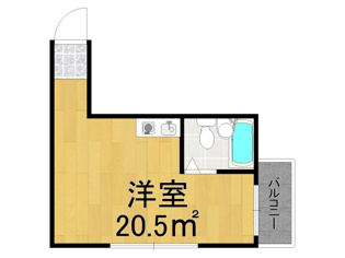 レジデンシア甲東園の間取り