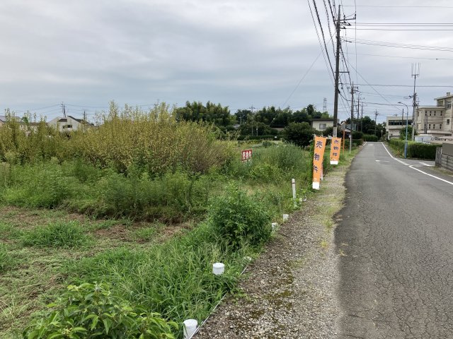 坂戸市成願寺売地の外観