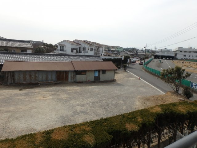 ハイツカデット　B棟の展望