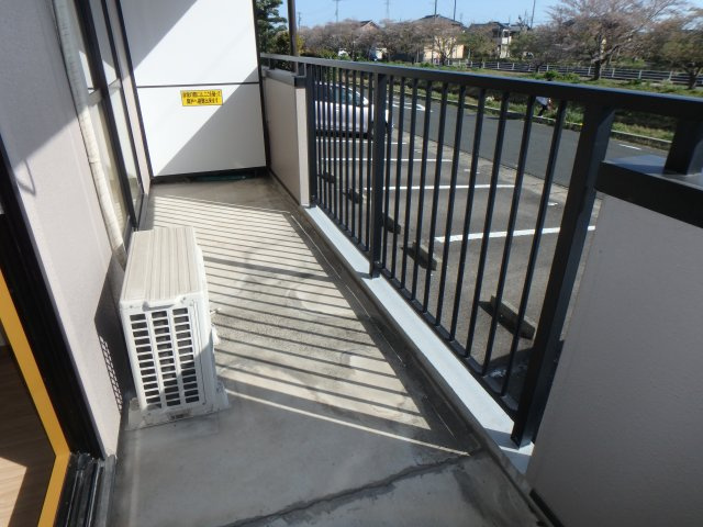 ビューリバー豊成のバルコニー
