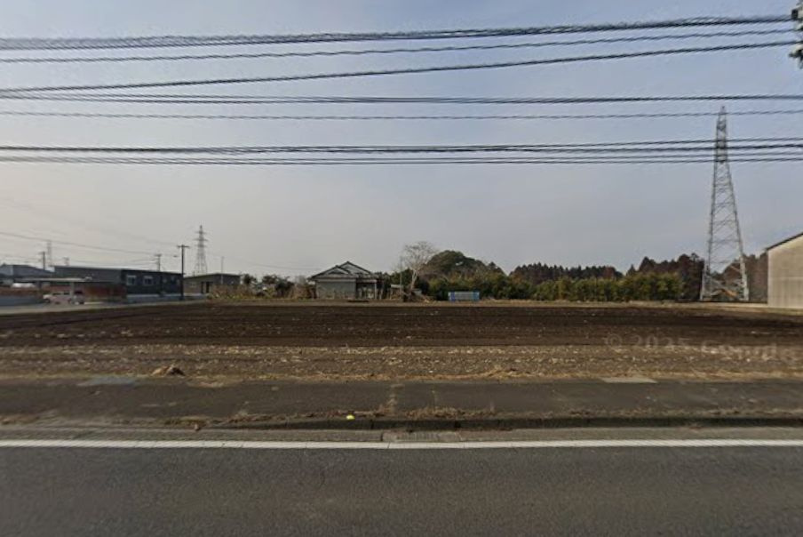 都城市上水流町の売地の外観